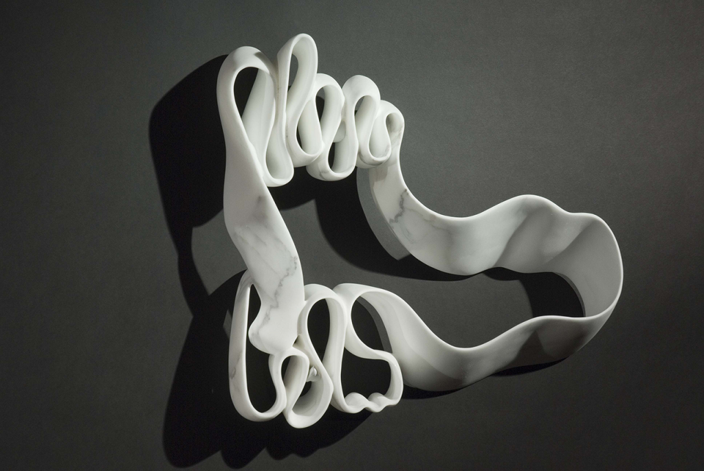 RIBBONS#6.2008.MARBLE.50x8x7in
